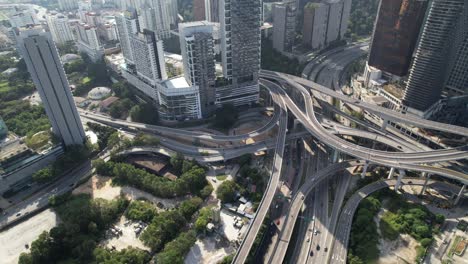 Penchala-Intersección-No-2-Para-La-Rampa-De-La-Autopista-Para-La-Autopista-Elevada-Damansara-shah-Alam