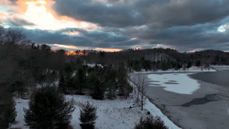 Rising-to-show-the-brilliant-sunset-splashing-across-the-area