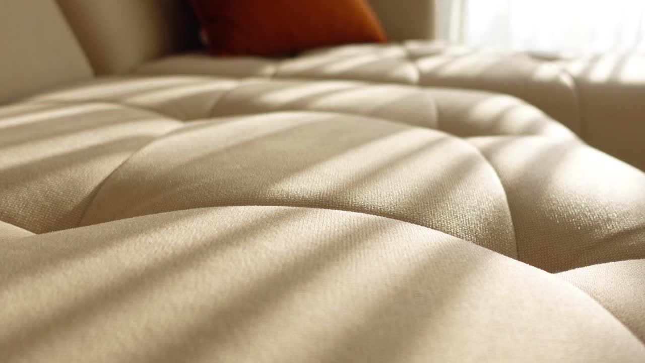 Close-up of a Couch with Pillows