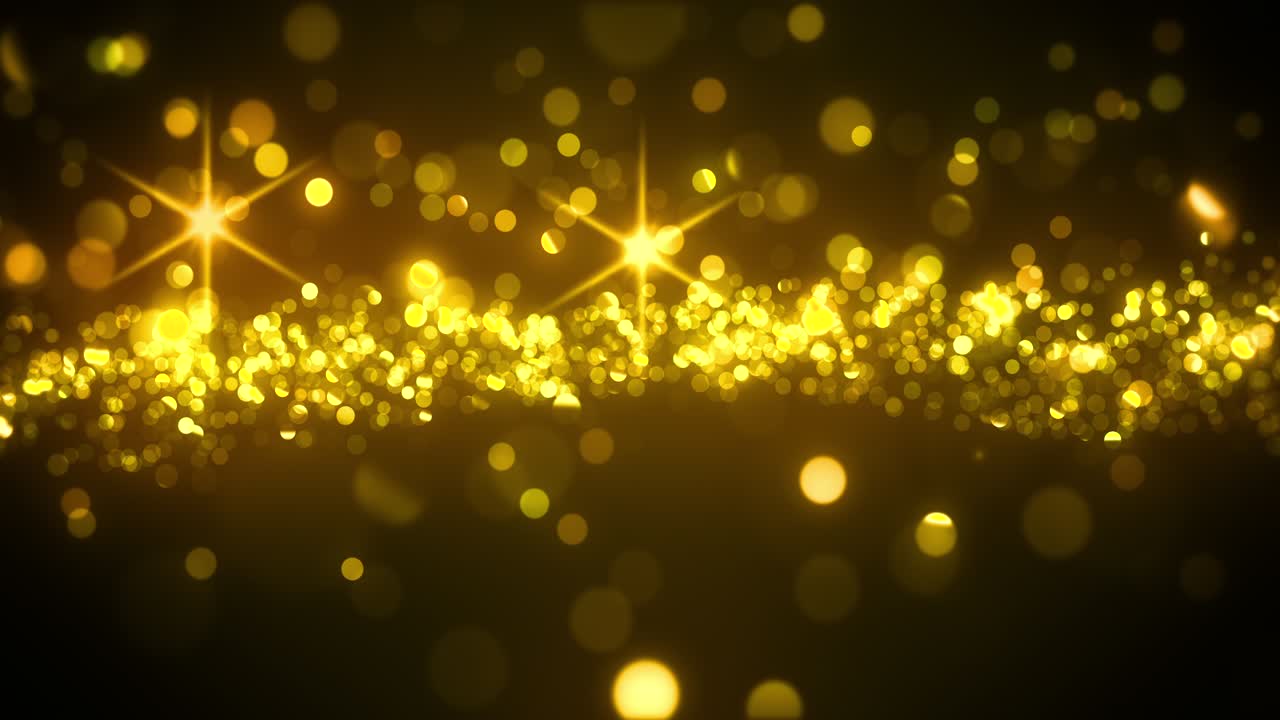 움직이는 불빛, 초점을 잃은 반사, 루프 가능한 보케 배경