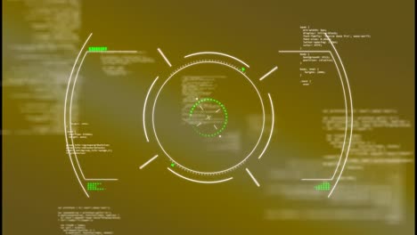 Animation-of-circles-over-computer-programming-language-against-abstract-background