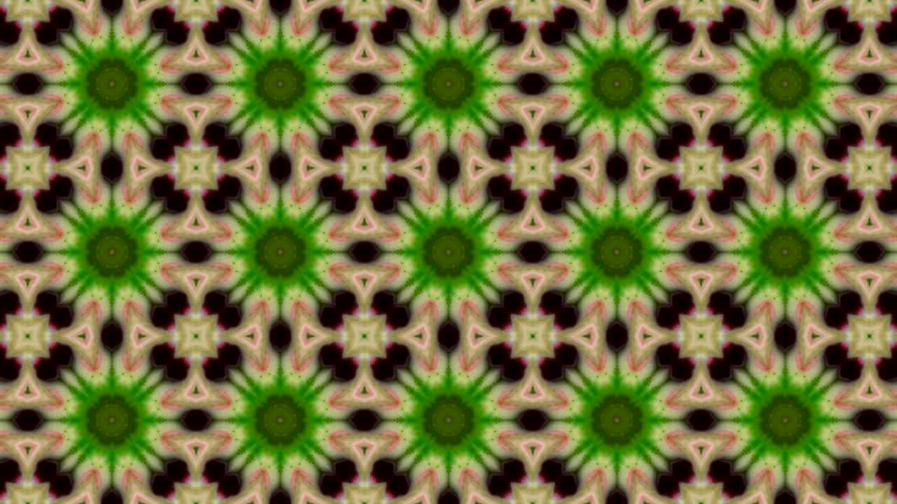 movimiento de fondo de kaleidoscopio abstractamente colorido