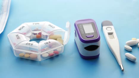 medical supplies and medication organizer