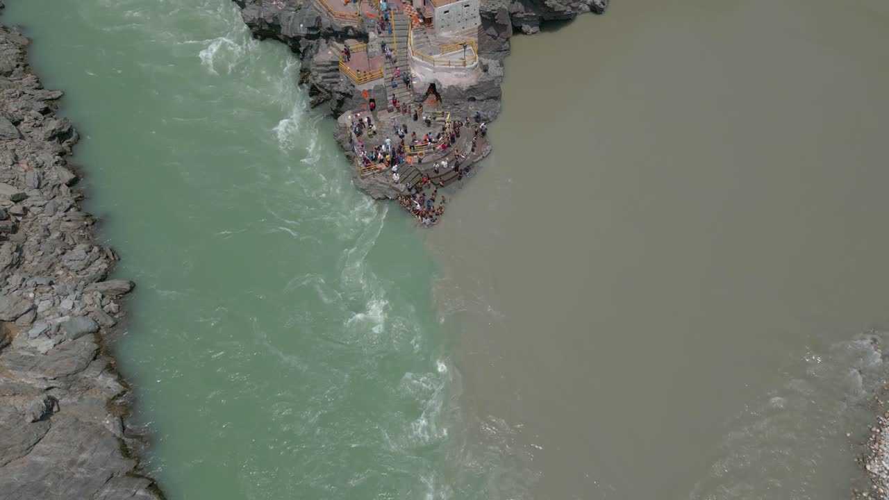 Devprayag is a town and a nagar panchayat, near New Tehri city in Tehri Garhwal District in the state of Uttarakhand, India,