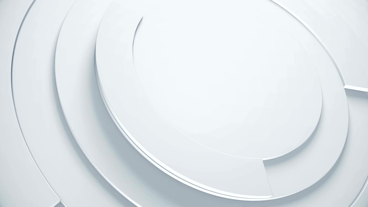 Modern 3d render abstract background. Seamless loop.