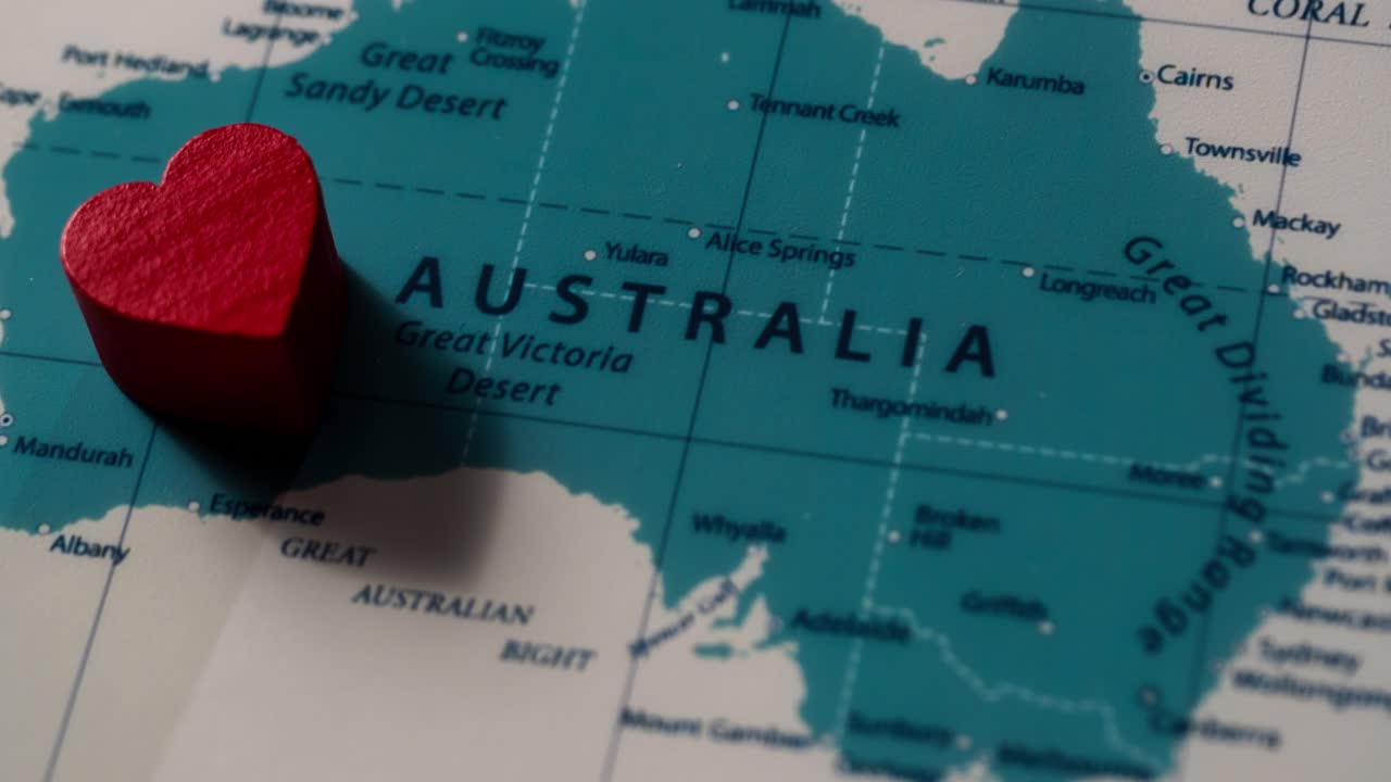 Zooming into love heartfelt moments in australia geography focused inspiring connection