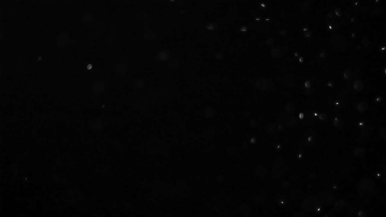 暗い大気中に浮遊する塵の粒子