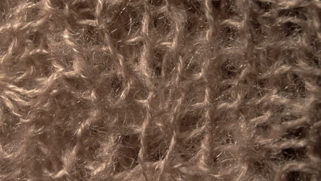 a wool texture pattern closeup macro shot, in 4k 60p 10bit, apple prores422, with external atomos recorder