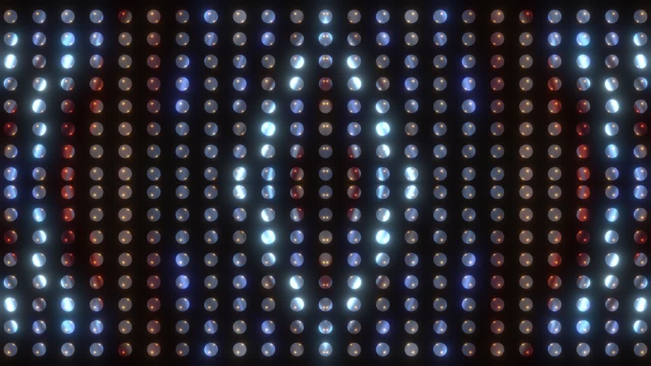 Abstract LED Light Patterns