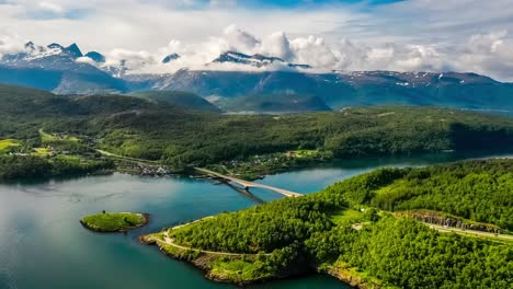 Beautiful-Nature-Norway-natural-landscape.-Whirlpools-of-the-maelstrom-of-Saltstraumen,-Nordland,-Norway