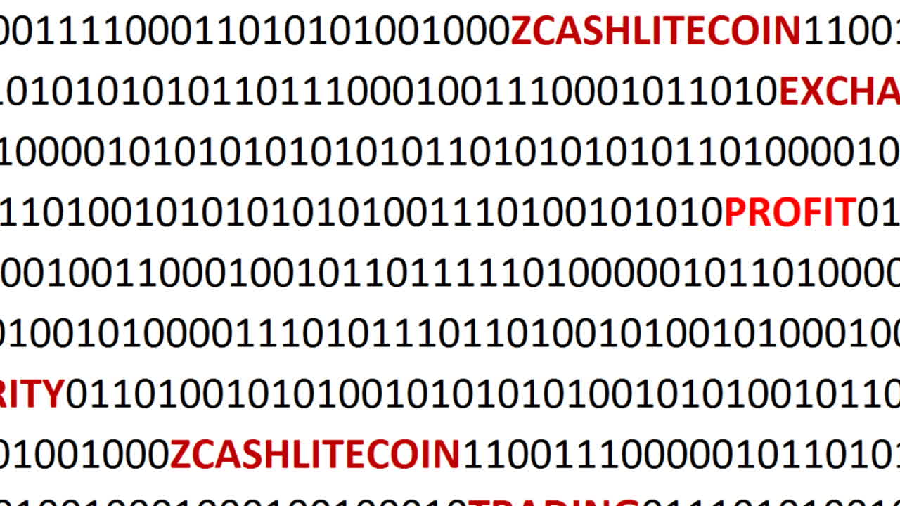 Cryptocurrency on a digital background. Background from a program code and cryptocurrencies