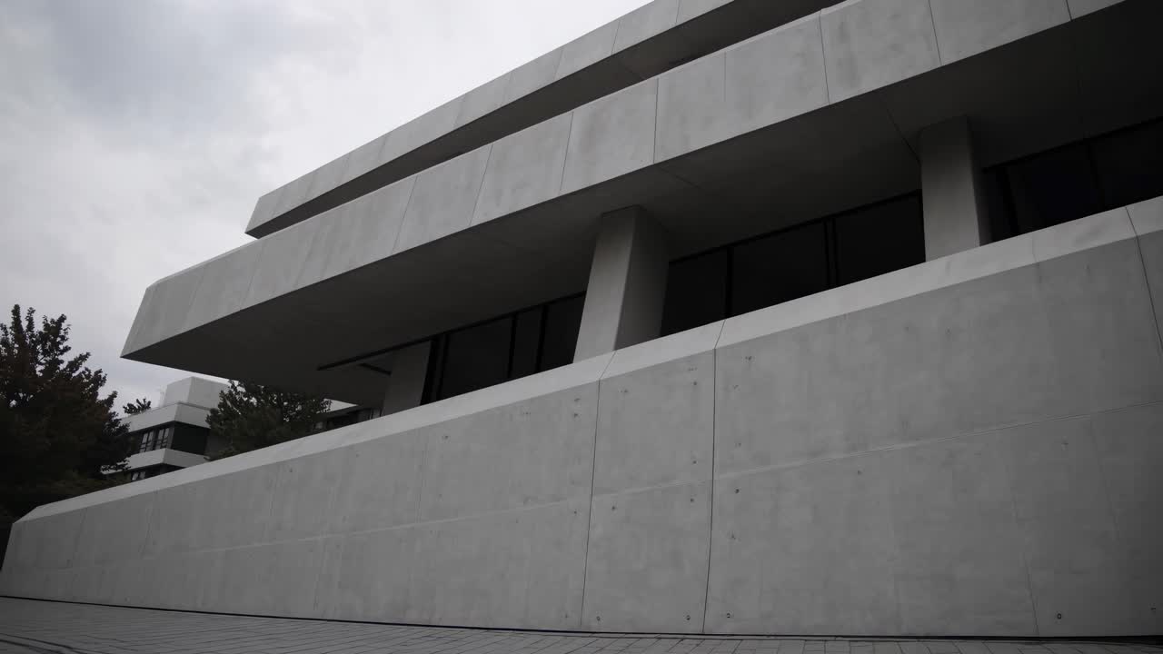 Modern Concrete Building Exterior