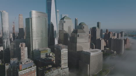 skyscrapers and buildings in manhattan, new york city skyline