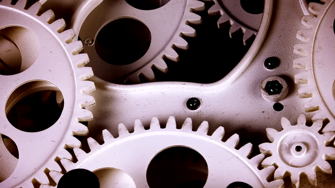 engranajes de reloj retro abstractos