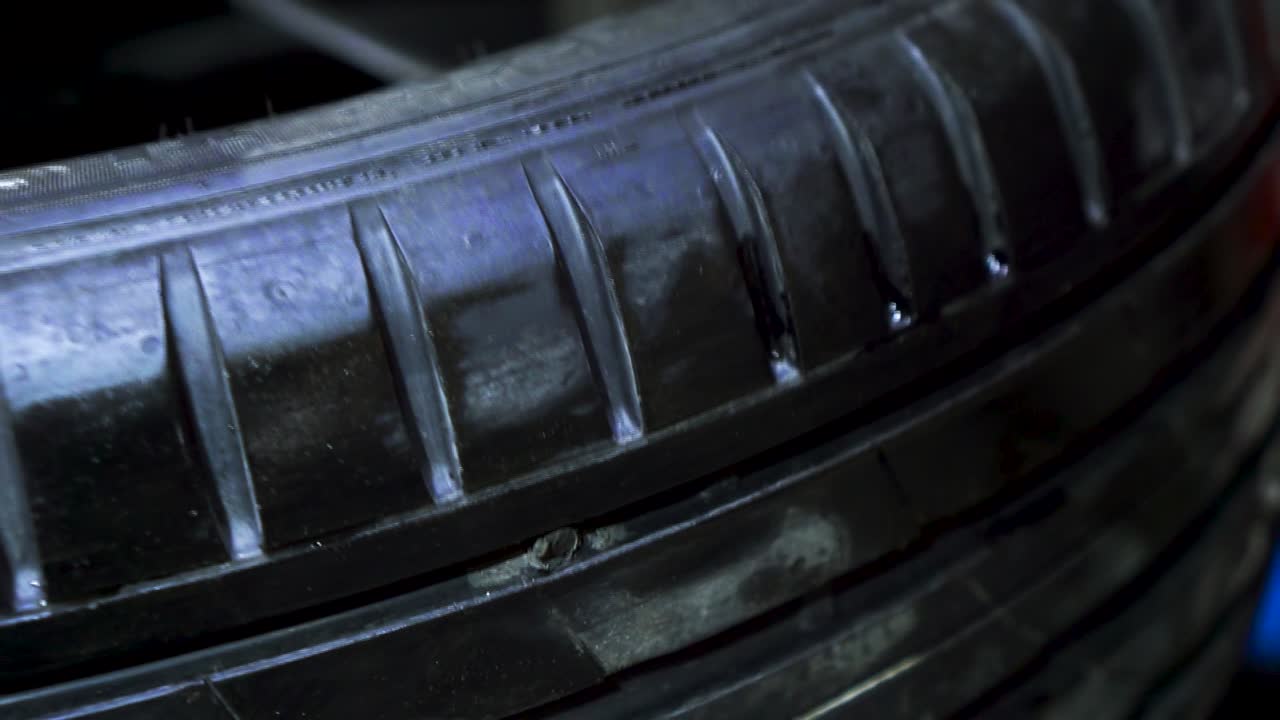 Car Tire and Wheel