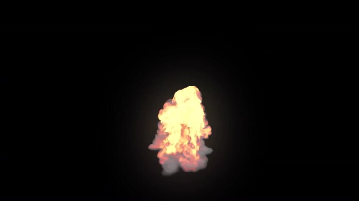 VFX Flame Burst 09