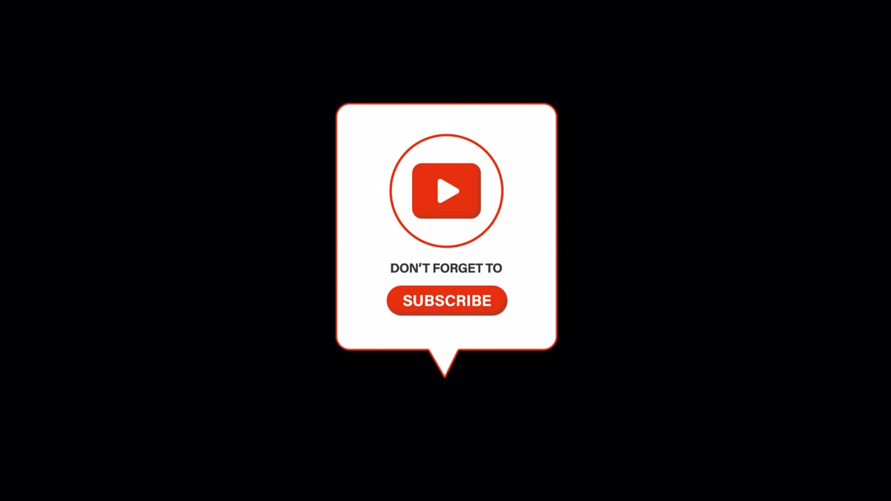 Grafica del pulsante Iscriviti di YouTube con invito all'azione