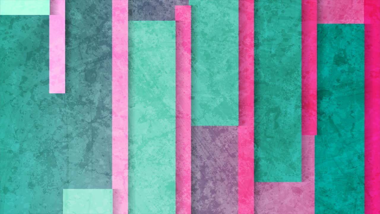 fondo de movimiento mínimo geométrico de rayas rosadas y cianas