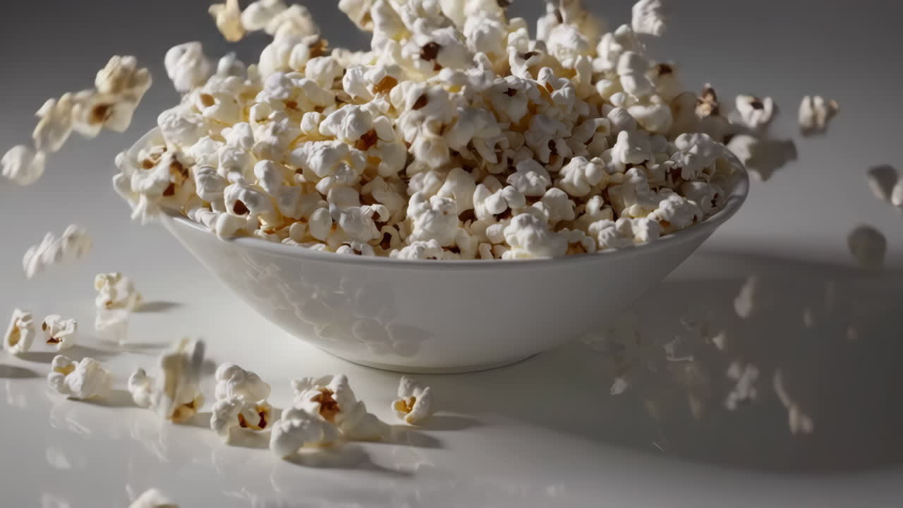 Popcorn in una ciotola