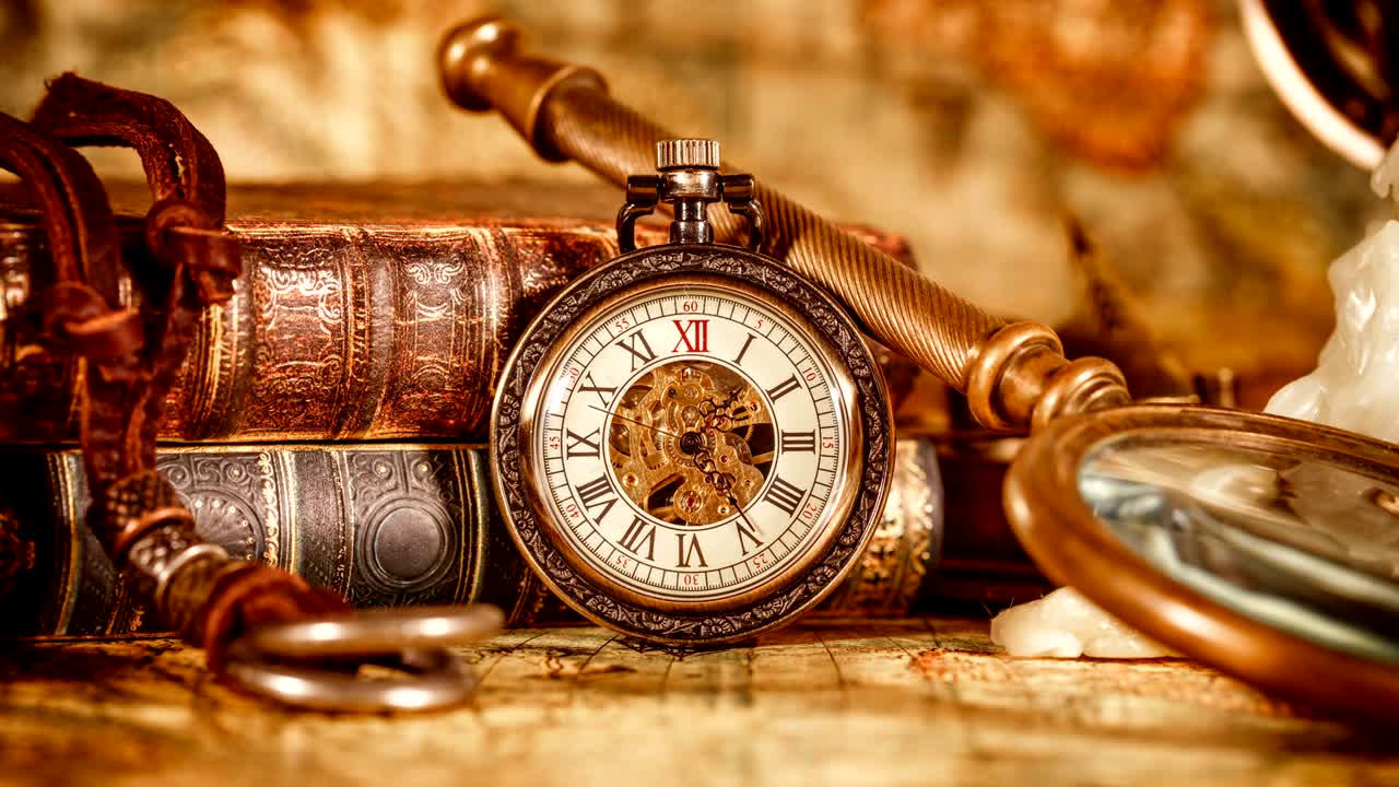 빈티지 주머니 시계