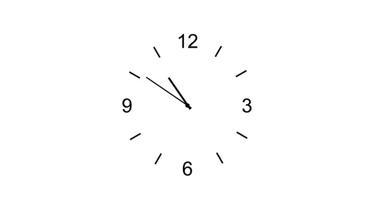 Clock Faces Showing Different Times