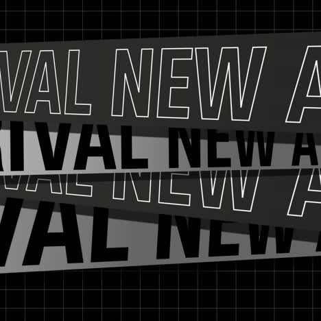 new arrival promotional abstract background