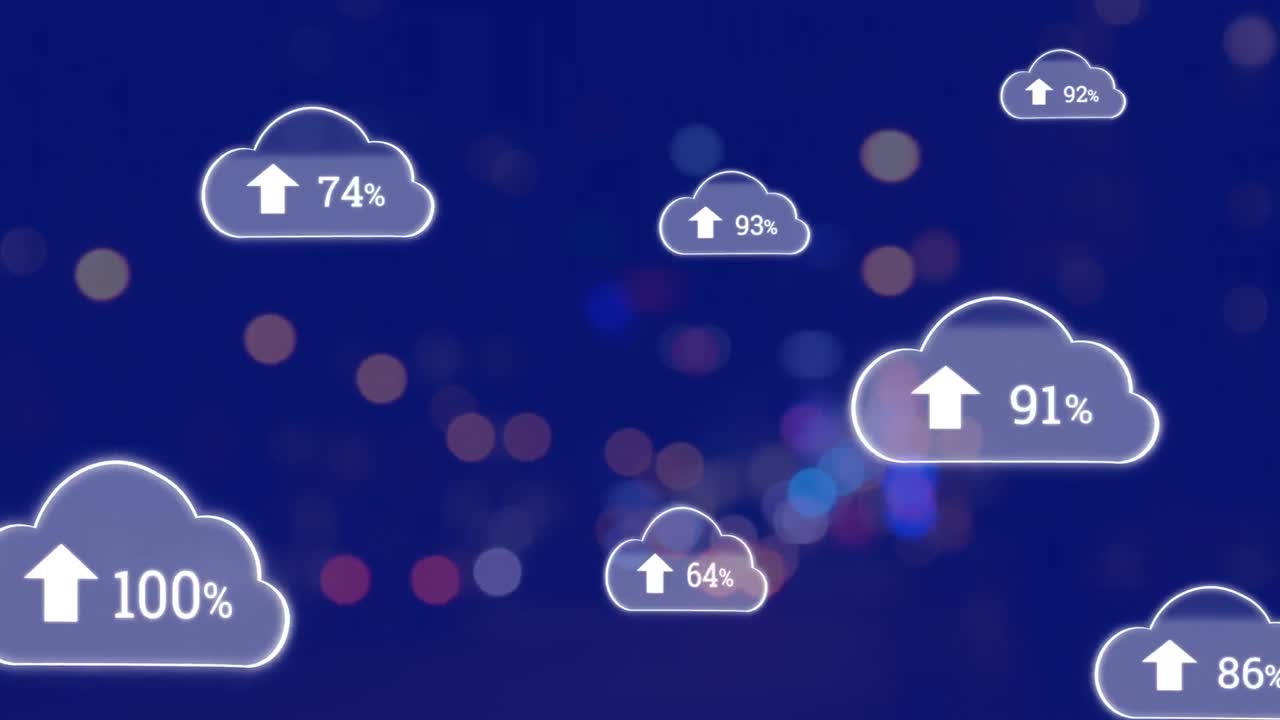 디지털 클라우드에 업로드합니다.