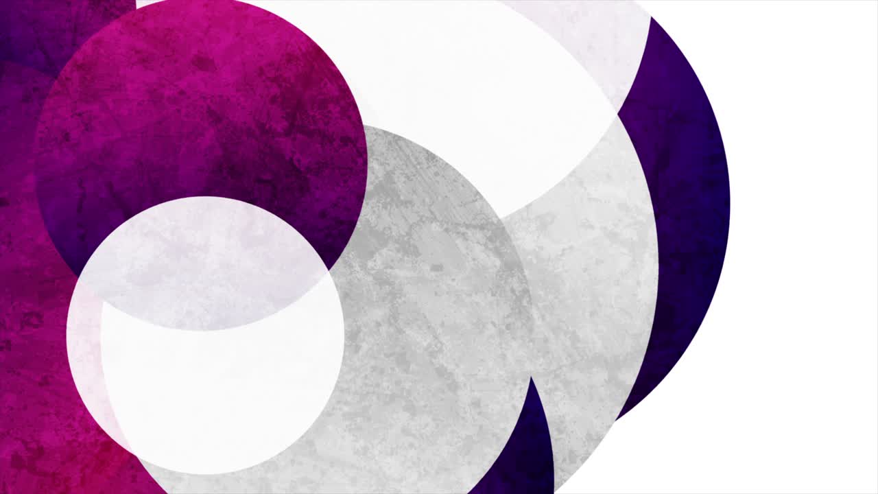 círculos grunge púrpura y gris fondo de movimiento abstracto