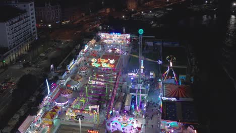 aerial-view-of-an-amusement-park