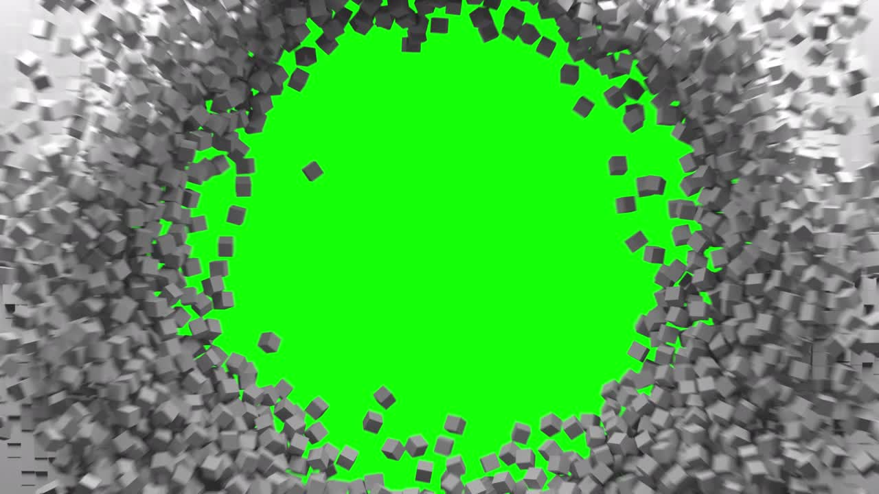 큐브의 벽에 구이