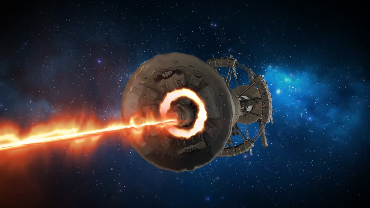 별간 우주 여행 항물질 엔진의 세부 사항