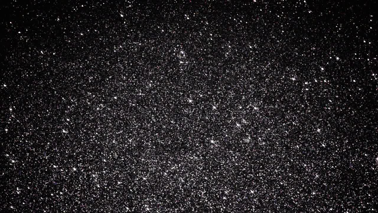 Black Shining Obsidian Glitter