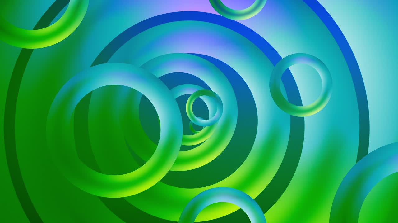 Abstract Circular Gradient Background