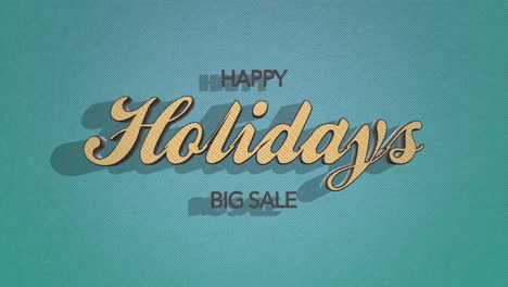 Wooden-texture-Happy-Holidays-big-sale-sign-with-hanging-effect