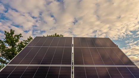 energía renovable a través de paneles solares