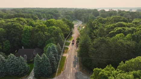 Construction-on-Forest-park-Road-in-Summer-2023