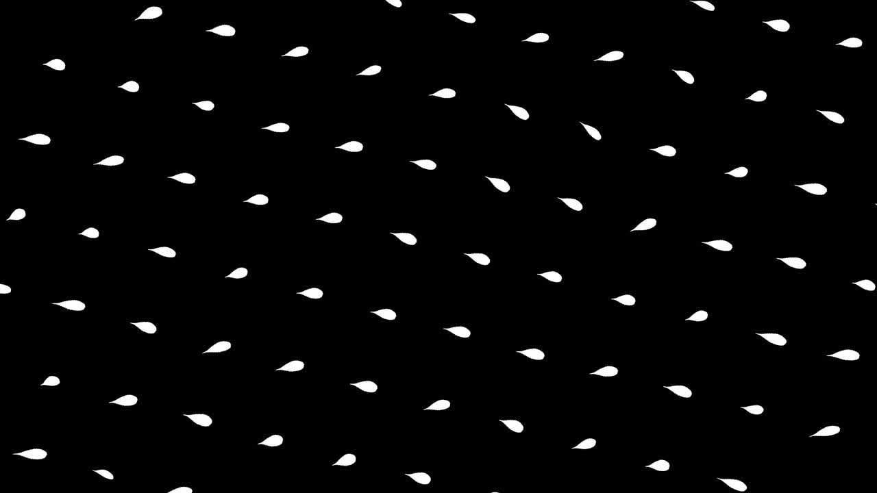 검은 바탕에  방울의 추상적인 무결한 패턴
