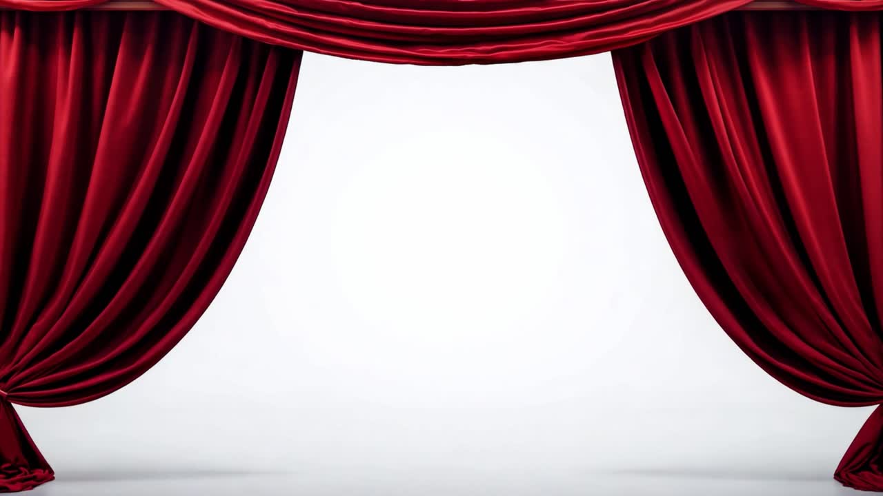 Tende rosse del teatro