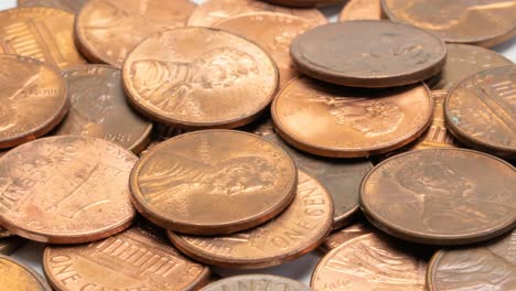 american cent on a white background