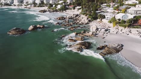 aerial view of clifton beach in cape town