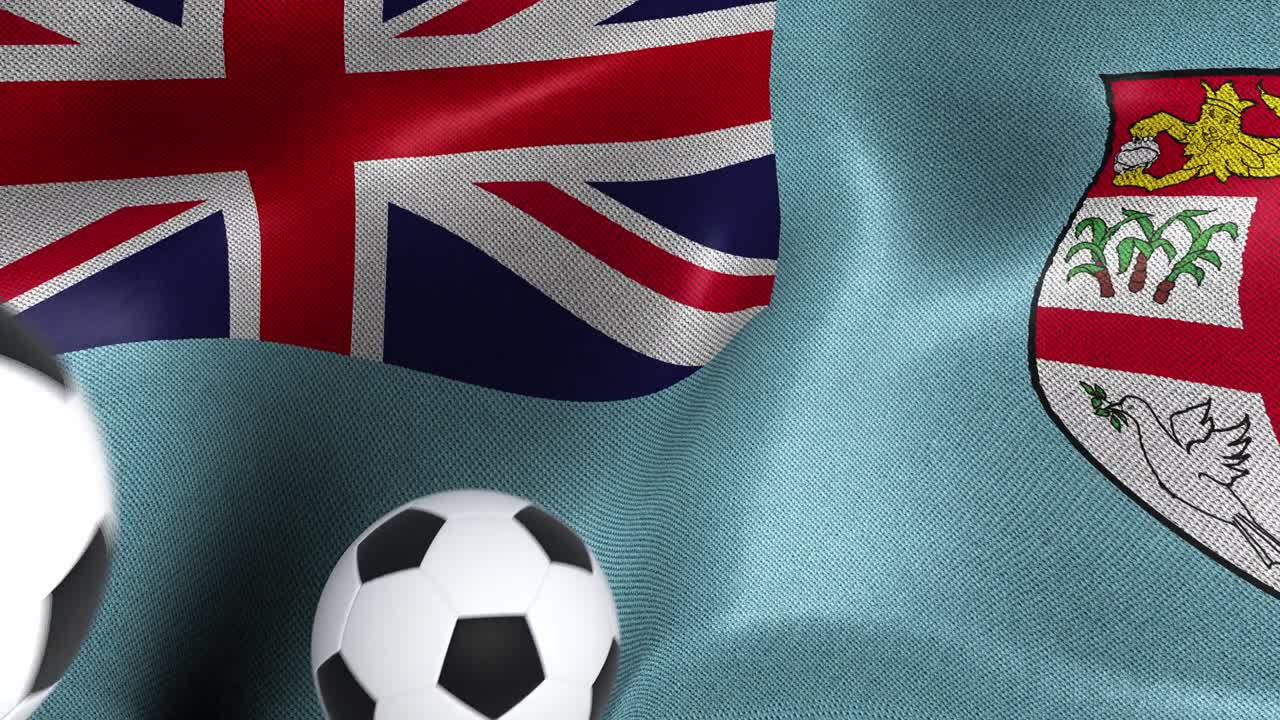 피지 의 발 과 축구 공