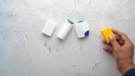 artificial sweetener container on table