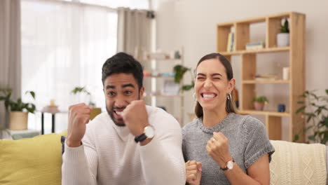 Watching-tv,-support-and-a-couple-of-fans-cheering