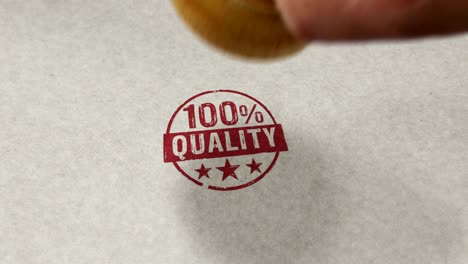 quality 100 percent stamp and stamping loop animation