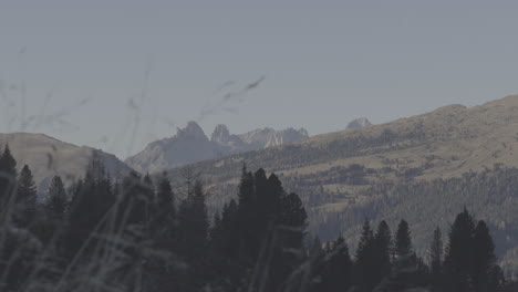mountain scenery in autumn
