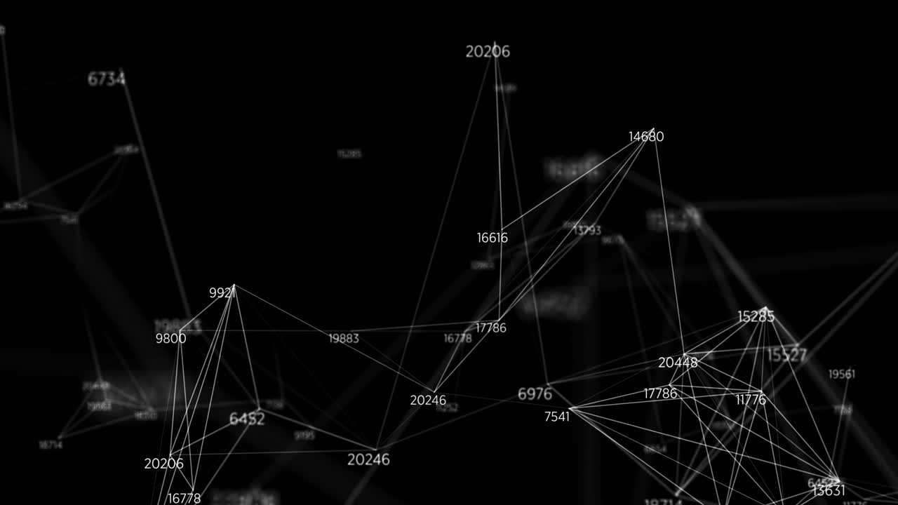 Abstract futuristic motion