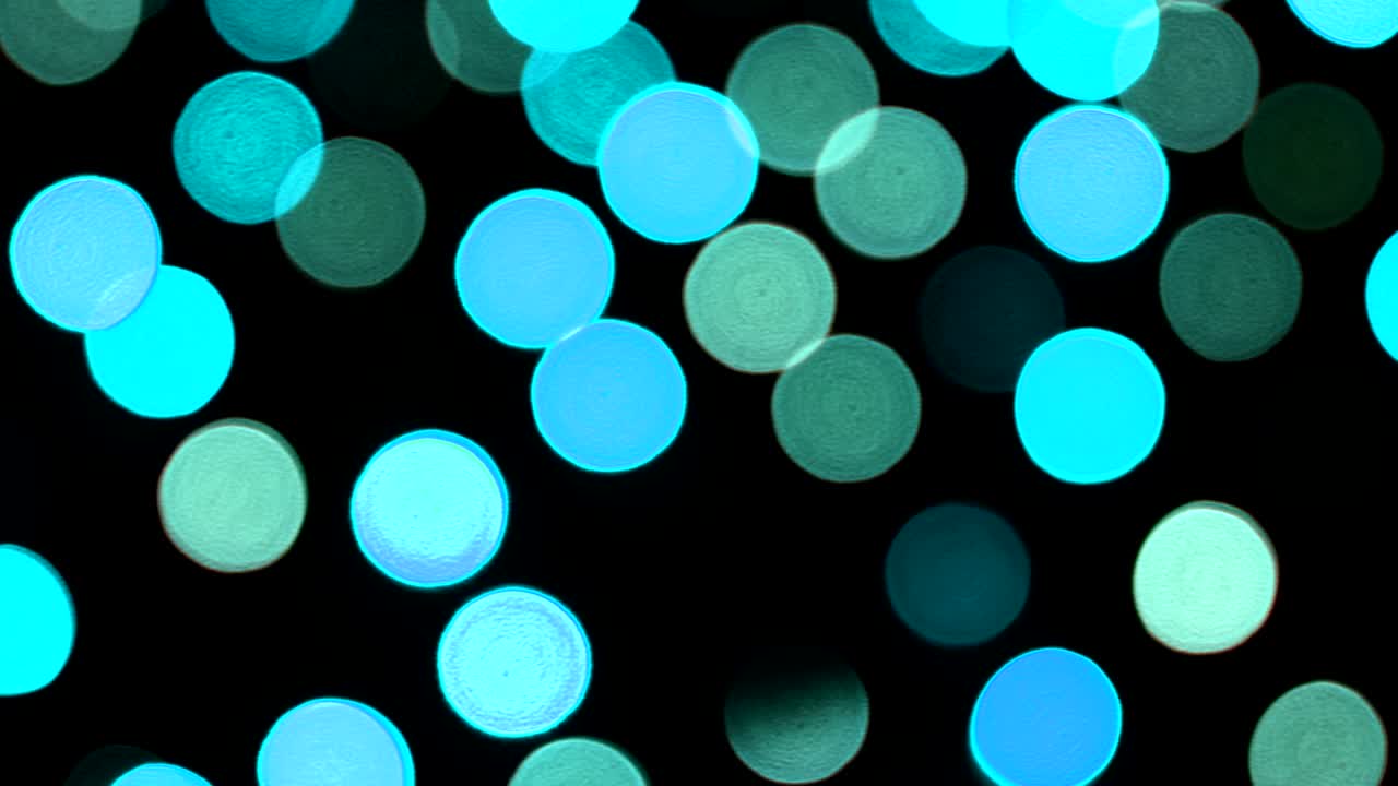 iluminación de bokeh