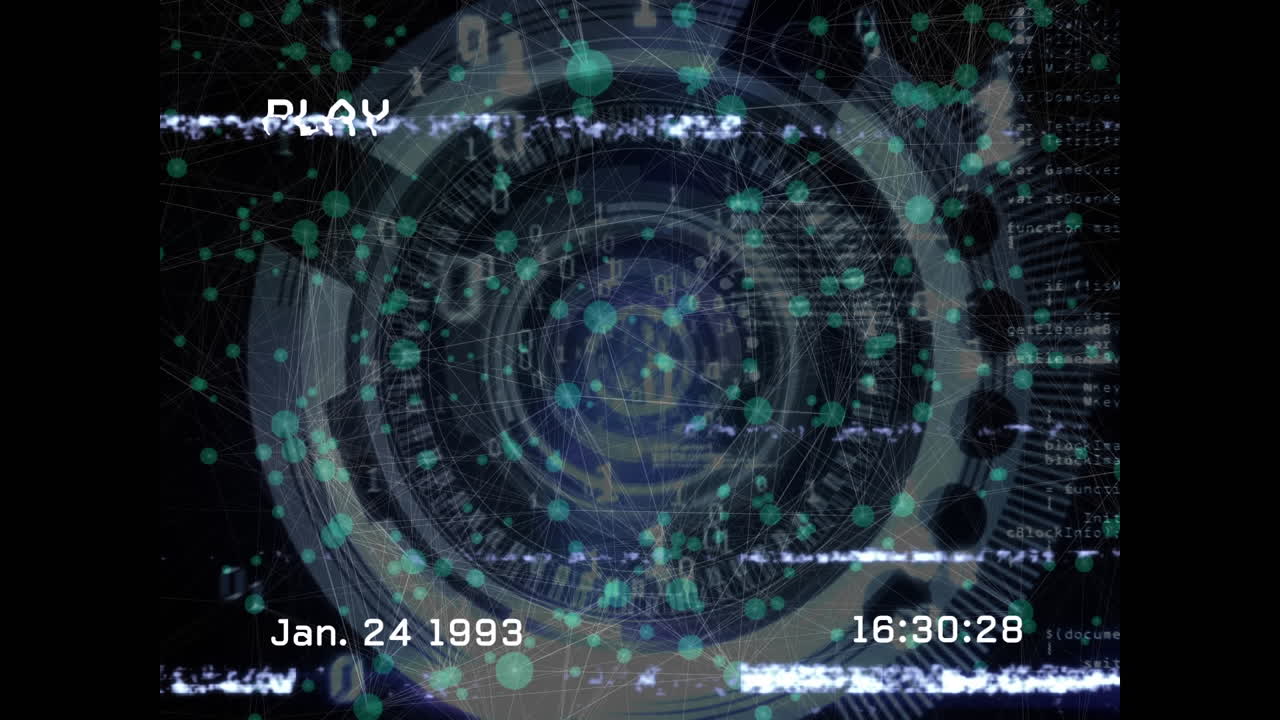 анимация игрового интерфейса и сканирования масштаба на экране с сбоем