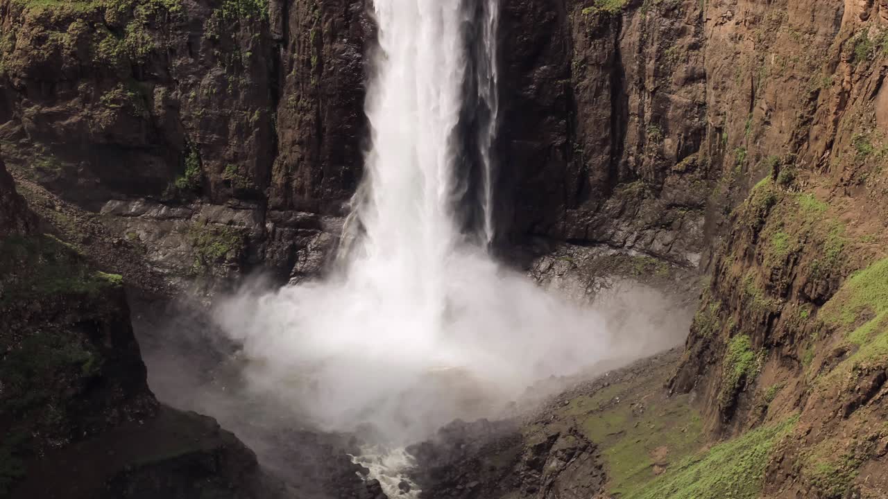 maletsunyane 폭포 방울