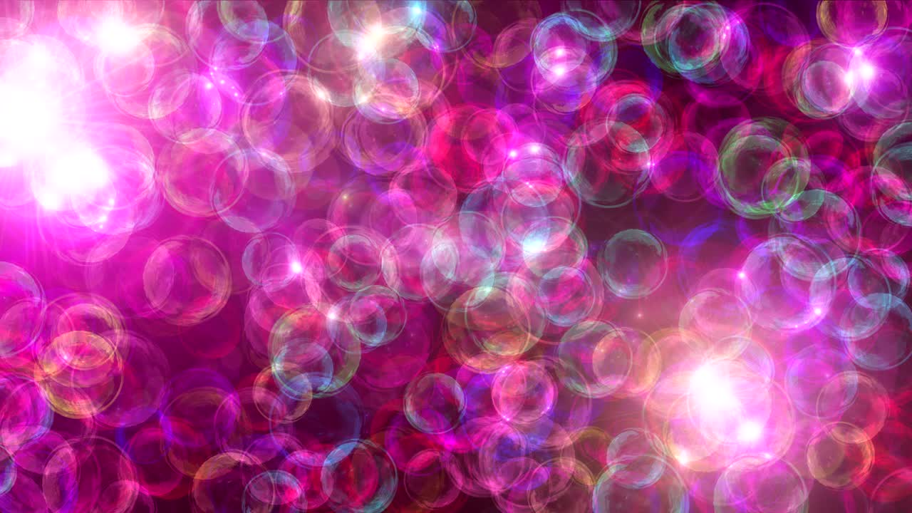 color abstract bubble 4k